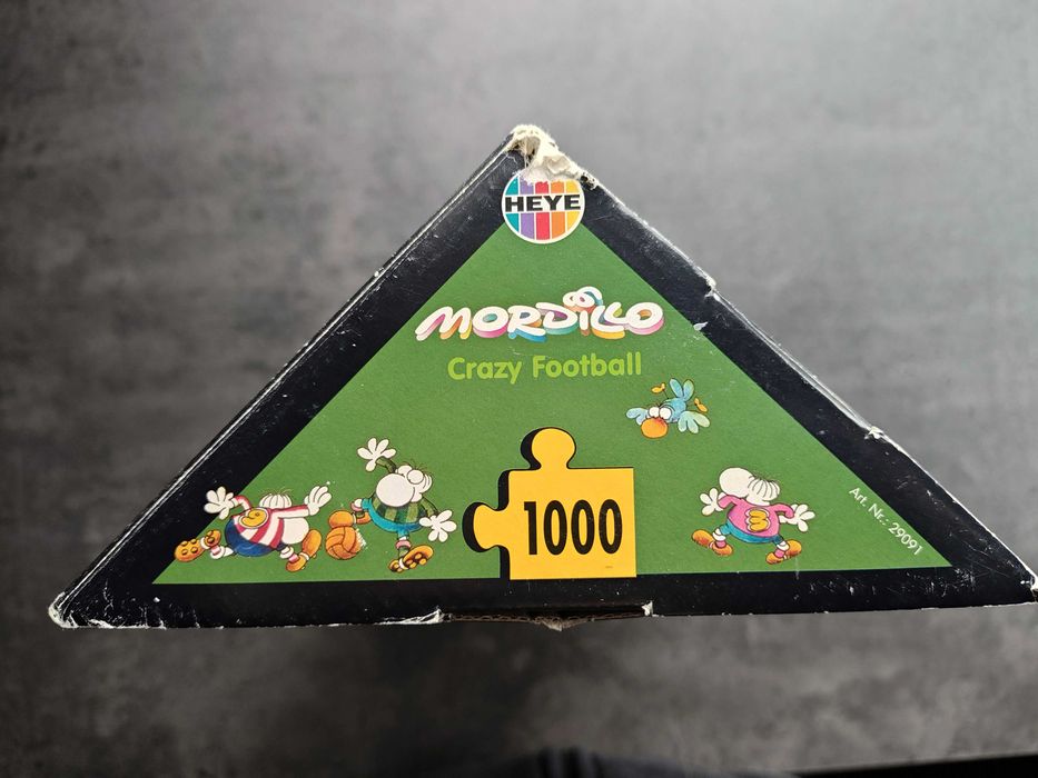 Heye Mordillo Crazy Football puzzle 1000 jigsaw unikat