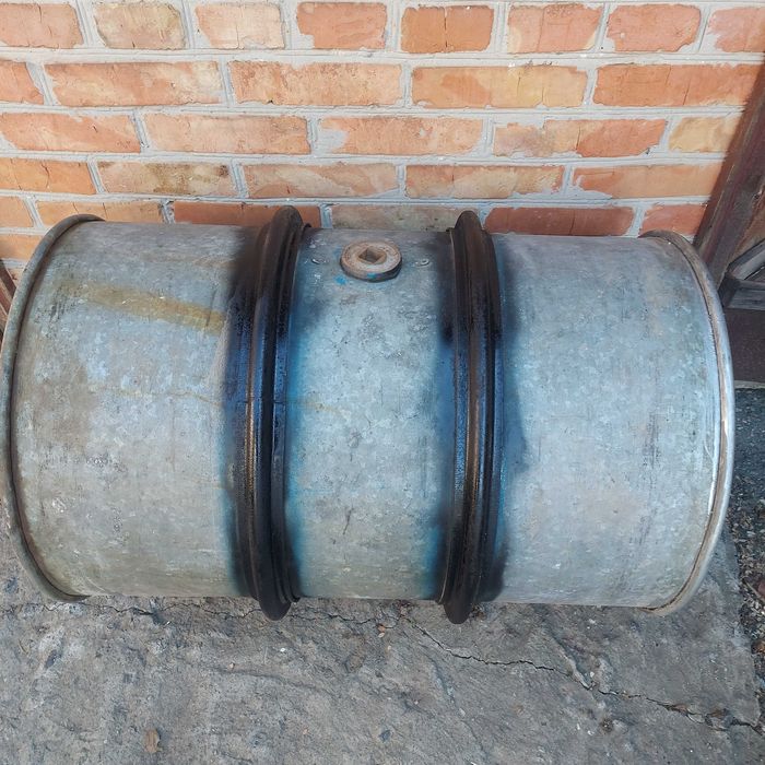 Бочка 200л оцинкований метал