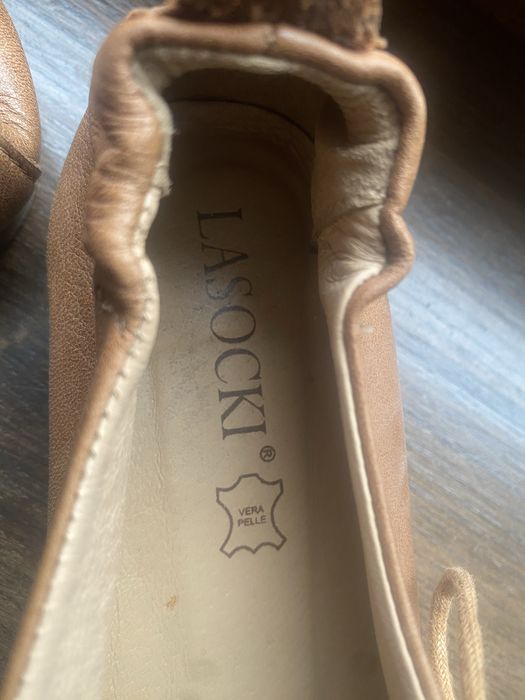 Buty skórzane lasocki