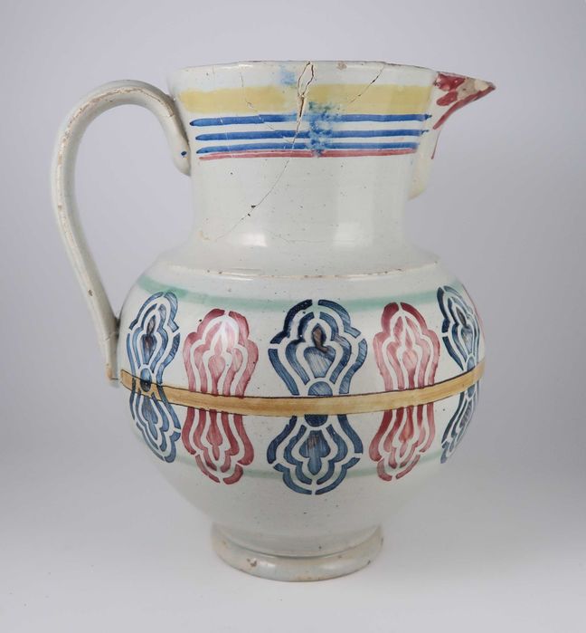 Grande Jarro Faiança Portuguesa Séc. XIX/XX