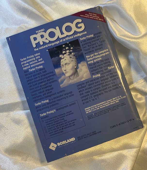 Turbo Prolog 1.1 – Manual do Utilizador, Programação IA clássica64738345711362121