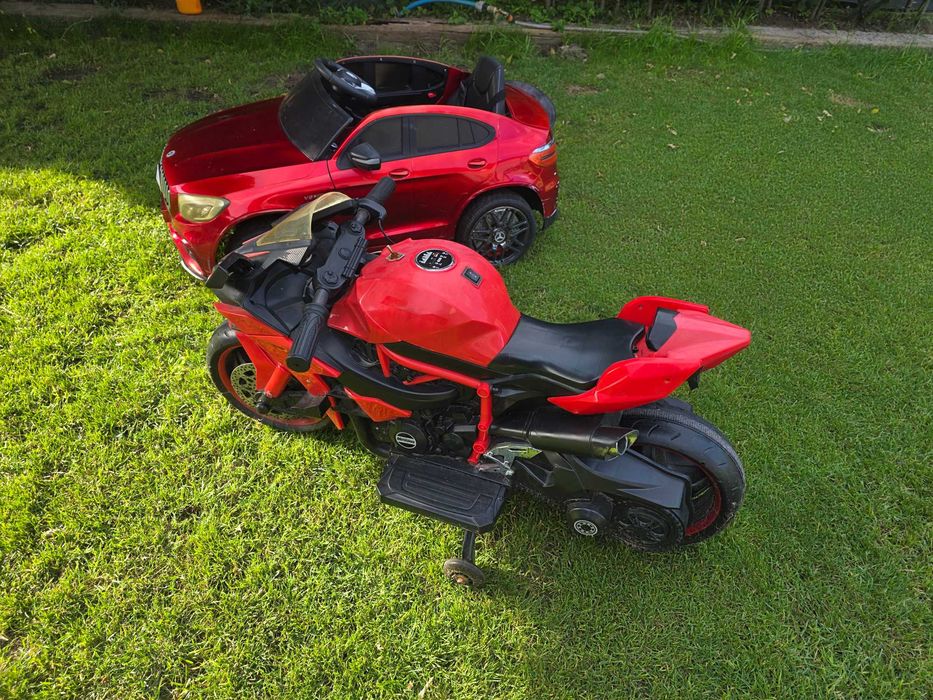Motor i autko dla 3 latka