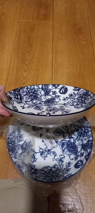Тарелка тарелки blossom blue limited edition  супова  тарілка