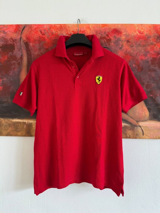 Футболка поло Ferrari оригинал Размер M