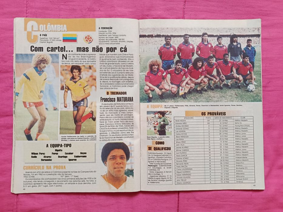 Mundial ITÁLIA 90  ( TV Guia Especial )