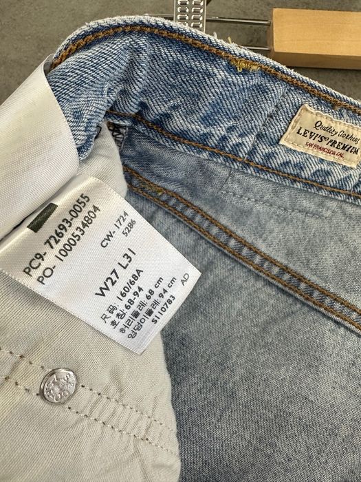 Джинси Levis ribcage straight ancle