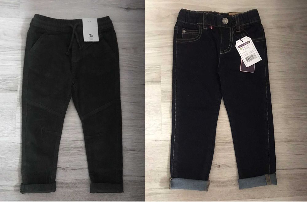 Нові джинси штани на хлопчика розмір 1- 2-3-4-5 роки