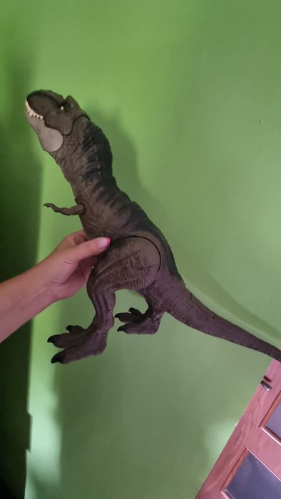 Tyranozaur T Rex Jurassic Mattel T-rex dinozaur
