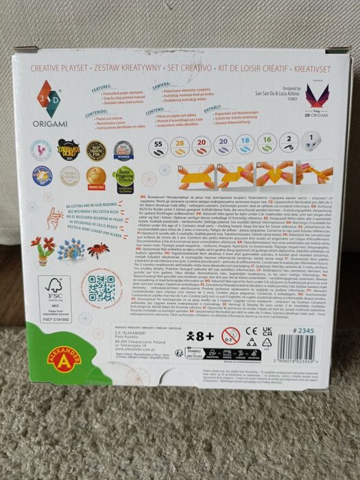 Nowe origami 3D motyl zabawka