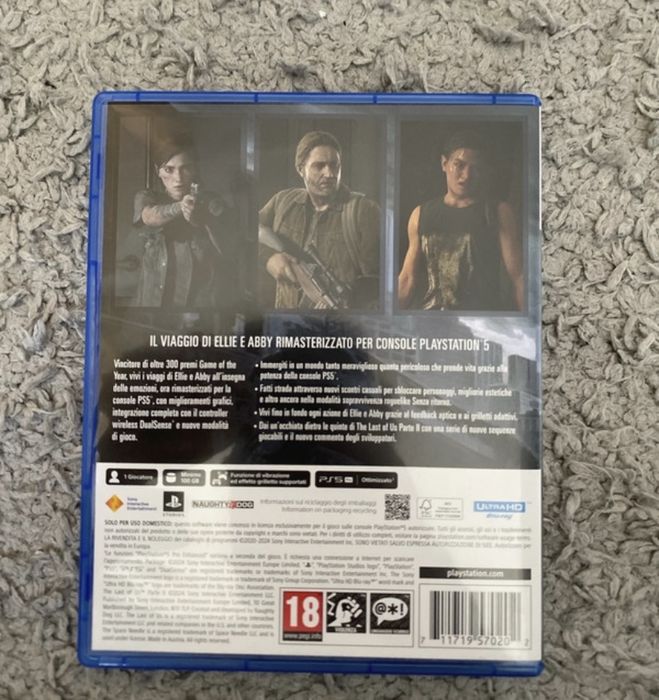 Gra the last of us remastered ps5