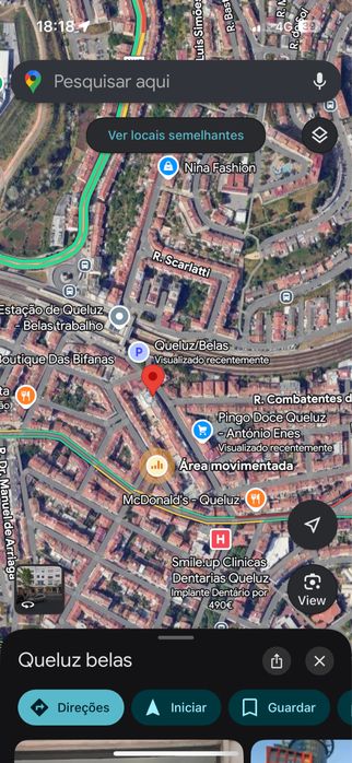 Garagem parqueamento