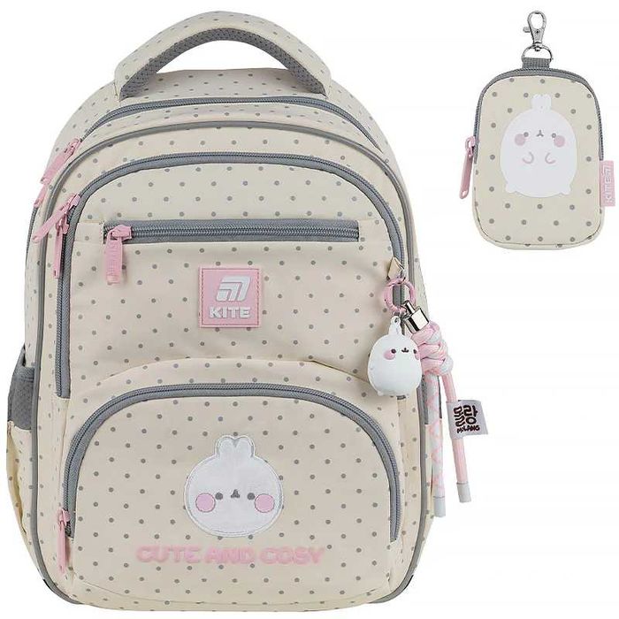 New 2025. Рюкзак Kite Molang для дівчинки зріст 130-145см