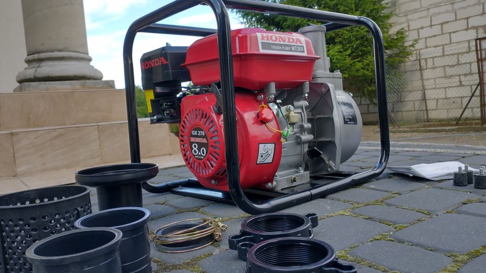 Motopompa HONDA WT 30 X  silnik Max moc 7,3KW NOWA 2022 Rok !!