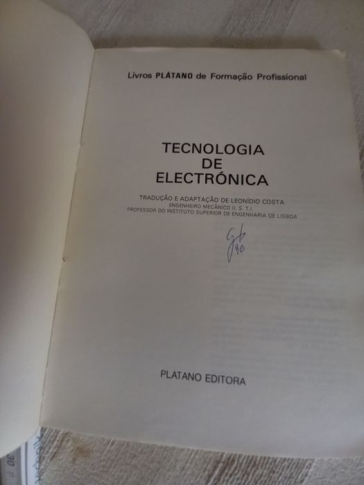 Tecnologia de Eletrónica Formação Profissional