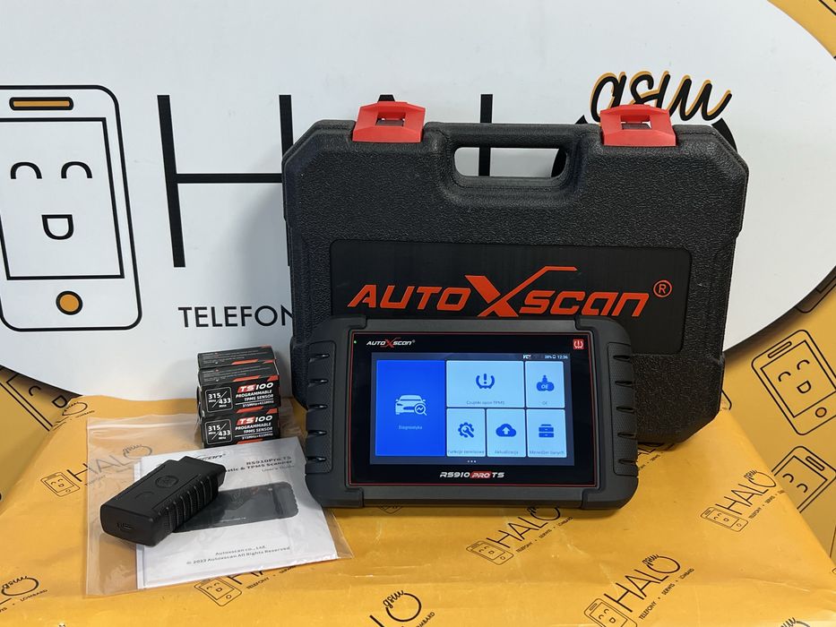 Tester Diagnostyczny Autoxscan RS910 PRO TS od Lombard HaloGSM
