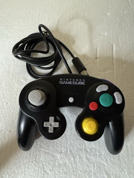 Kontroler pad do Nintendo Gamecube - czarny, sprawny