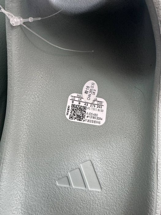 ОРИГІНАЛ 100% Тапочки Adidas Yeezy Slides Grey ID5480 43