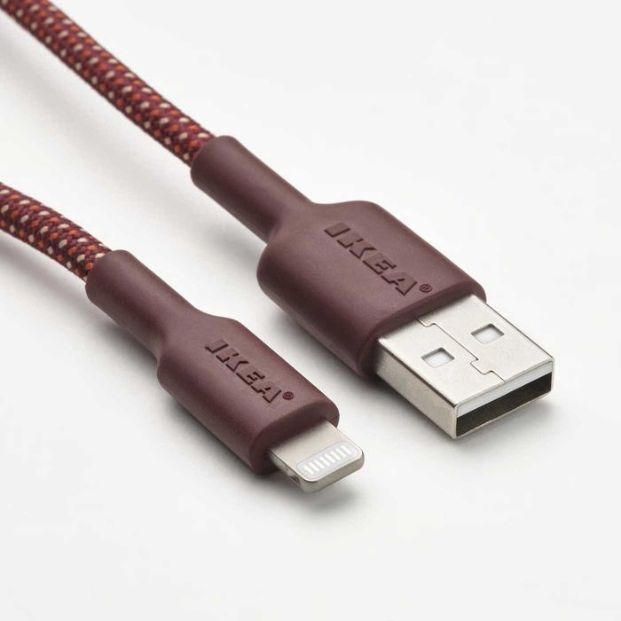 IKEA LILLHULT wytrzymały kabel USB-A do Lightning iPod iPad 480 Mbps