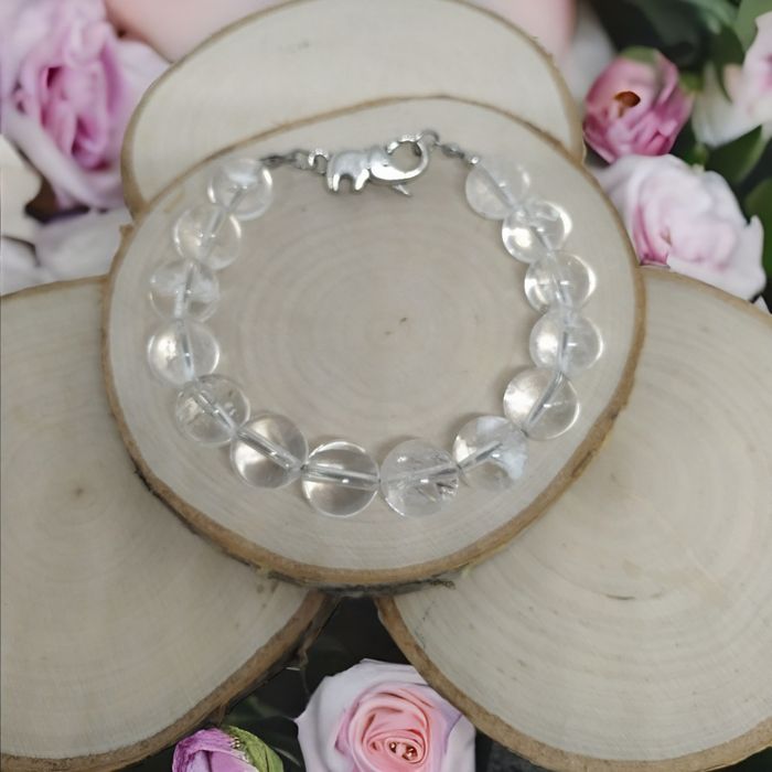 Energetyczna bransoletka z kryształu górskiego Crystal Rock