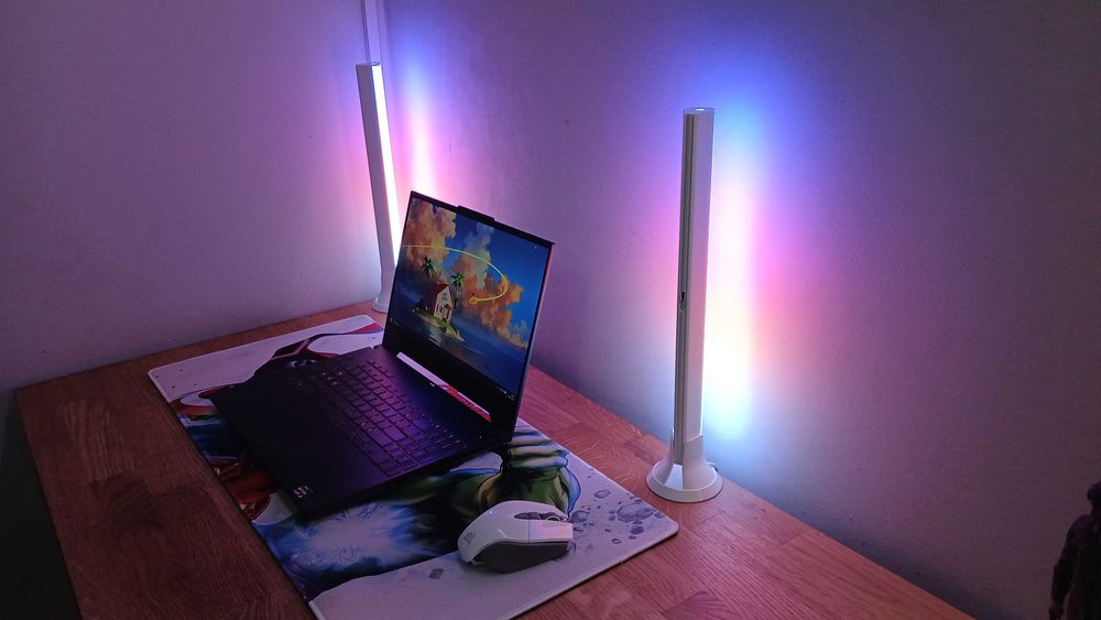 Govee RGBIC Barras de luz, 38 cm com pérolas duplas e WiFi