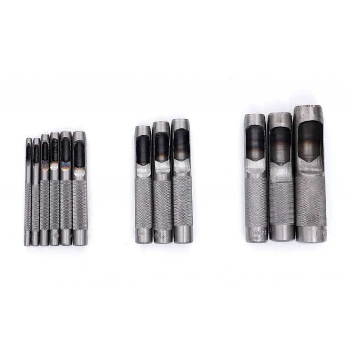 Wycinaki dziurkacz wybijaki do otworów 3-19mm 12 sztuk KD11202