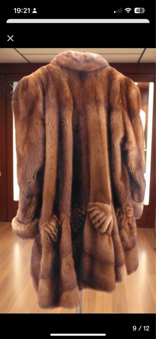 Casaco de vison Lapeco Milano – Alta Costura Italiana (1939)