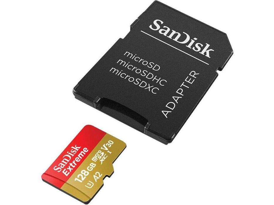 Cartão de memória microSD SanDisk 128GB Extreme