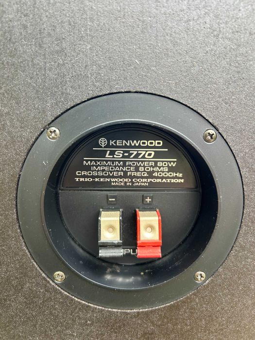Акустична система Kenwood LS-770. JAPAN. 93 dB/W/m. 1977-78. Наложеним