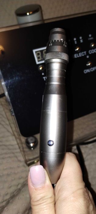 Maszynka do pmu z głowicą chłodzącą. Micropen