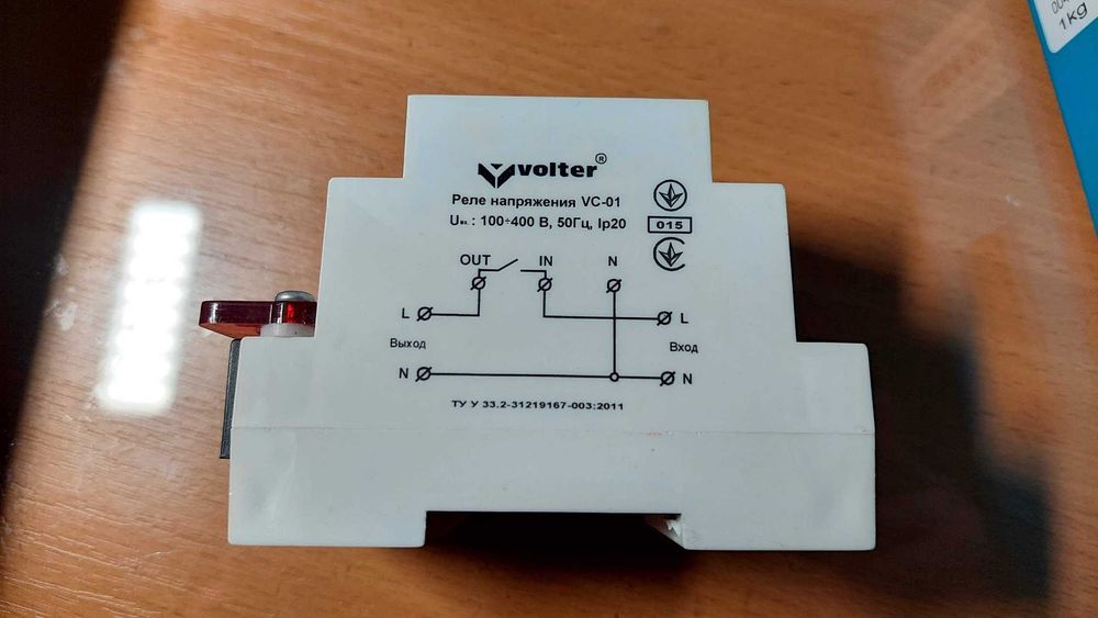 Реле контролю напруги Volt control VC-01-40