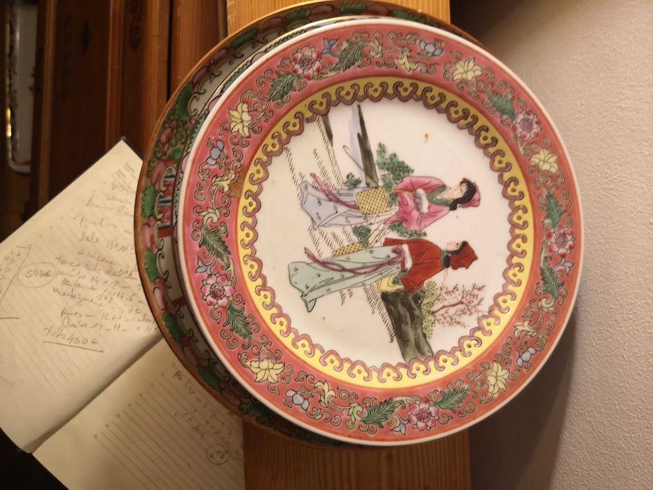 Prato decorativo chinês
