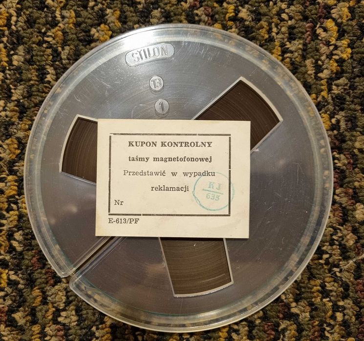 Nowa taśma magnetofonowa 13 cm 270 m Chemitex Stilon