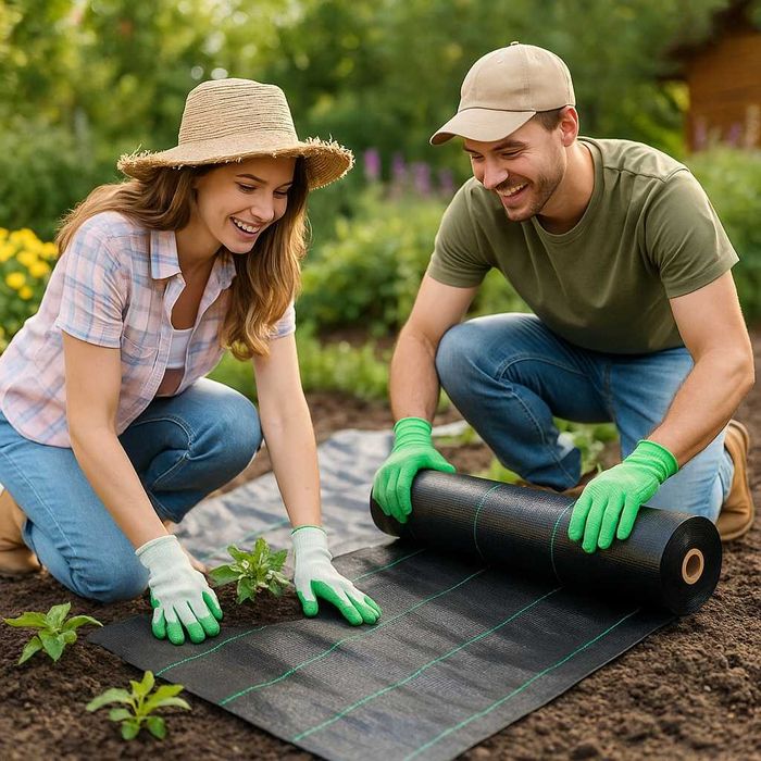 Agrotkanina czarna 40cmx100m UV 90g na CHWASTY HIT Wszystkie wymiary
