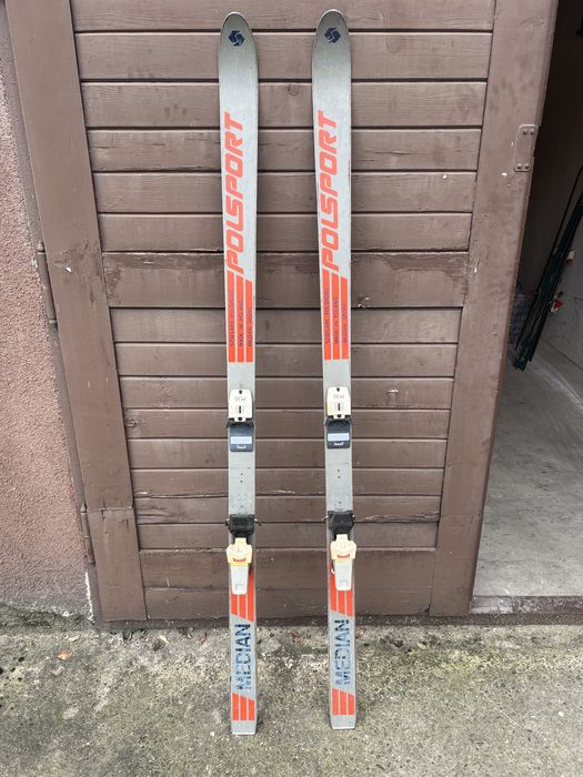 Narty Szaflary Polsport Median Vintage PRL