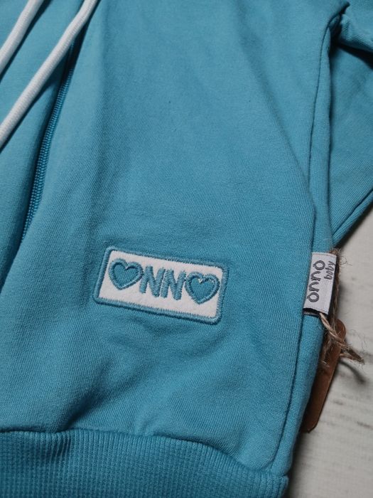 Dres dziewczęcy turkus bluza spodnie onno baby r.104