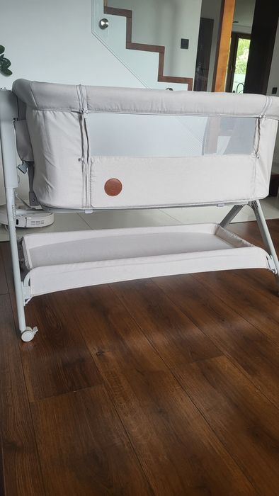 LIONELO LEONIE PLUS 3w1 Łóżeczko dostawne kołyska Łóżeczko Niemowlęce Beige