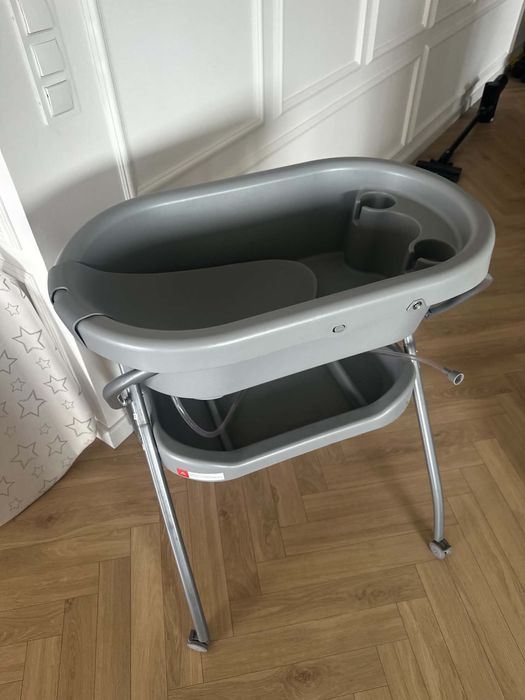 Chicco baby hug 4w1 z materacem plus wanienka z przewijakiem