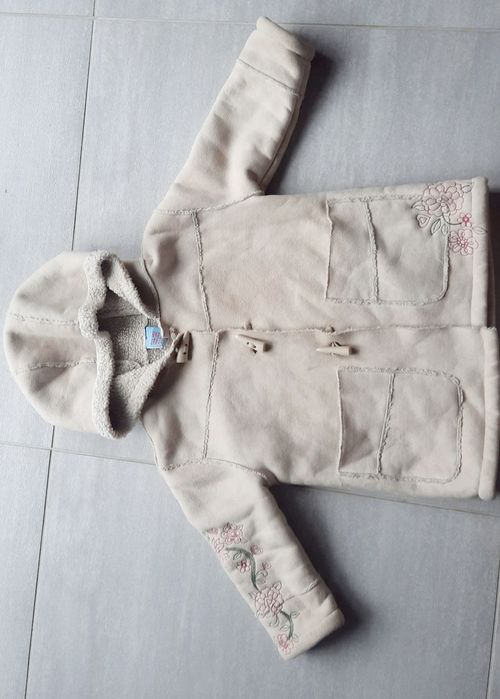 Płaszczyk komuszek dla dziewczynki