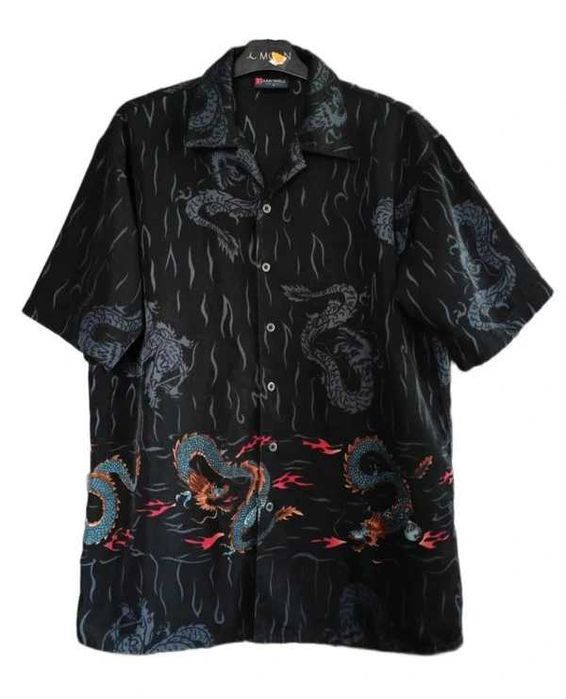 koszula smok japonia manga anime