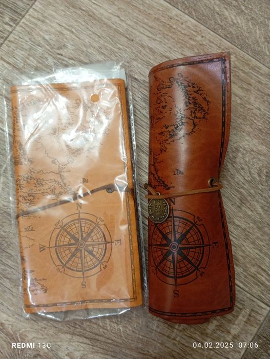 Пенал карта, шкільний, для олівців, ручок