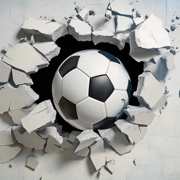 Fototapeta Dla Chłopaka Dziecka Piłka Nożna Sport Ściana 3D + KLEJ