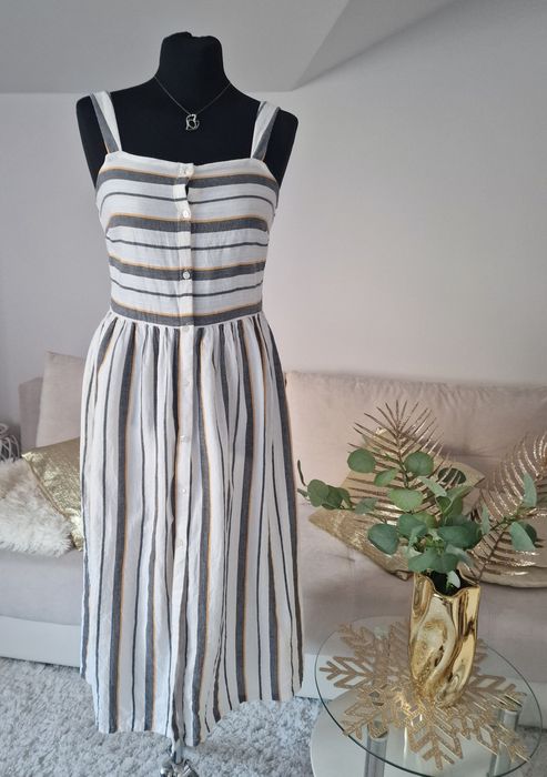 Sukienka letnia paski"Collection"