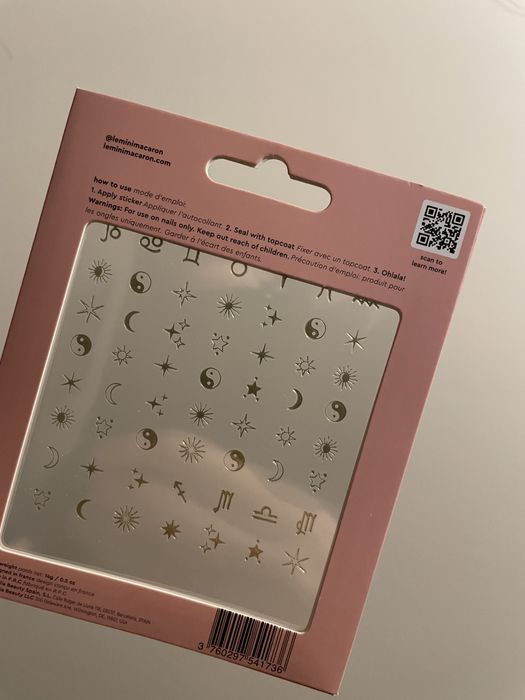 naklejki na paznokcie Le mini macaron