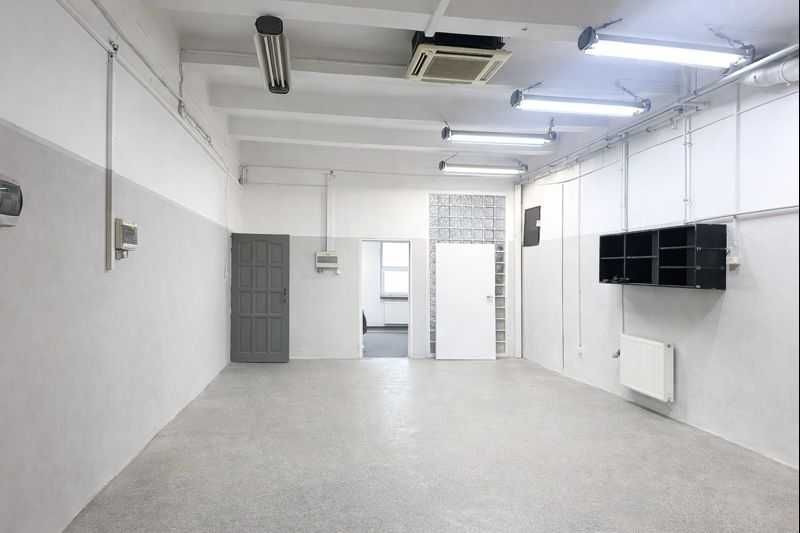 Lokal na magazyn, produkcję - Parter rampa, ogrzewanie