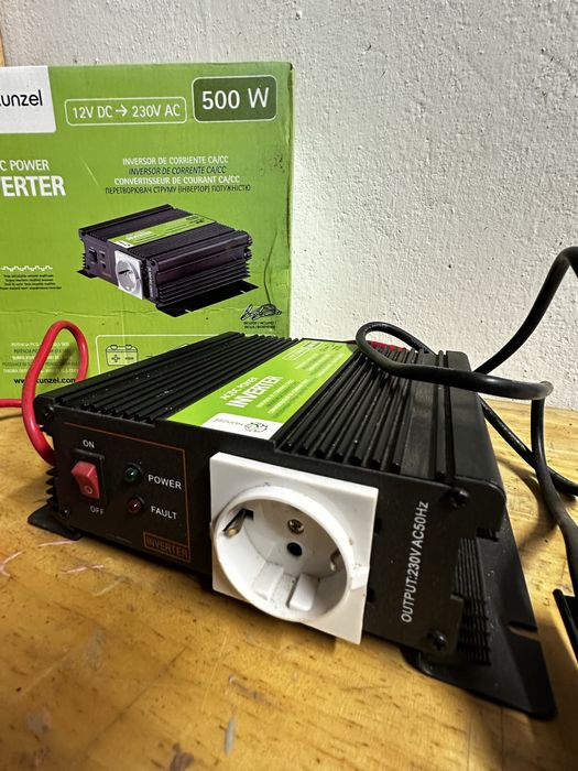 Inversor -500W-12V 230V
