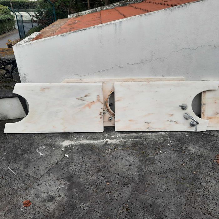 Tampo de mármore para Cozinha / WC