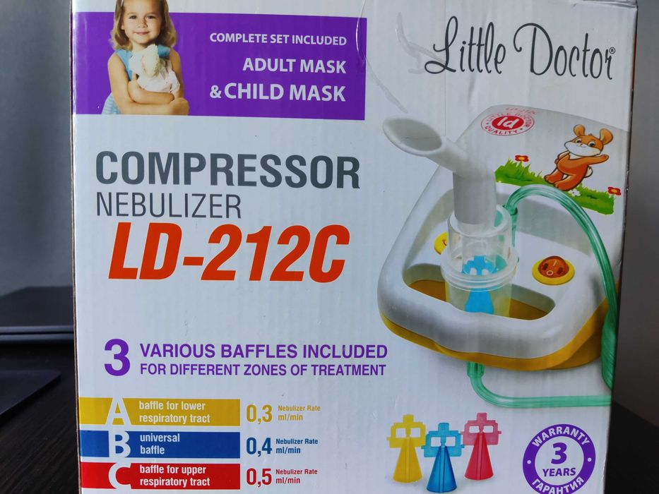 Інгалятор компресорний LD-212C Little Doctor. Дитячий