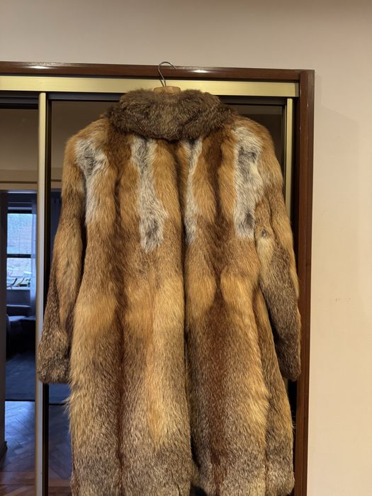 Futro z prawdziwego lisa Vintage