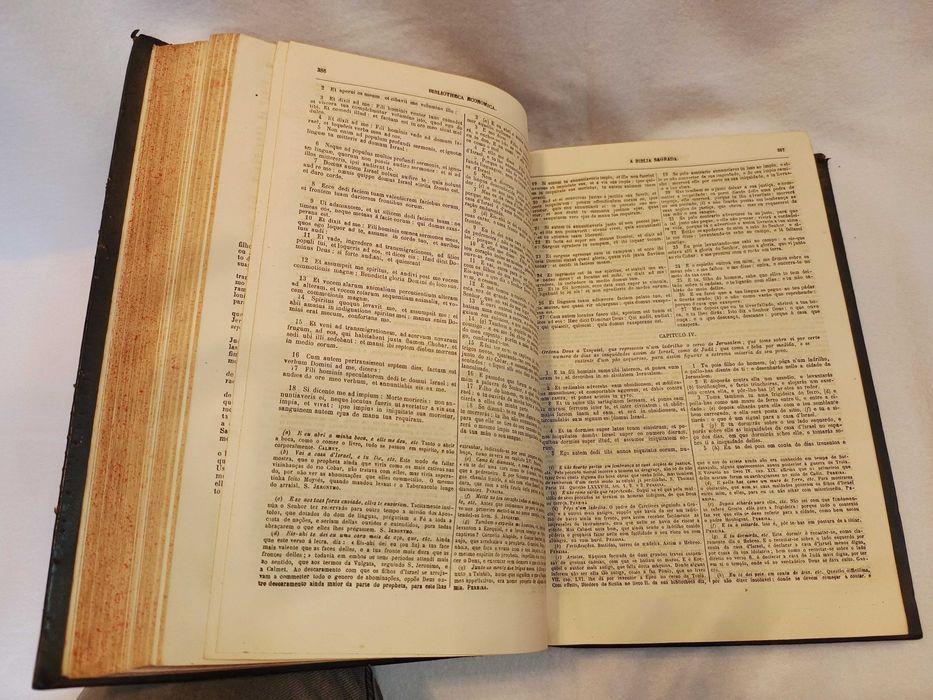 Bíblia Sagrada Velho e Novo Testamento 1853