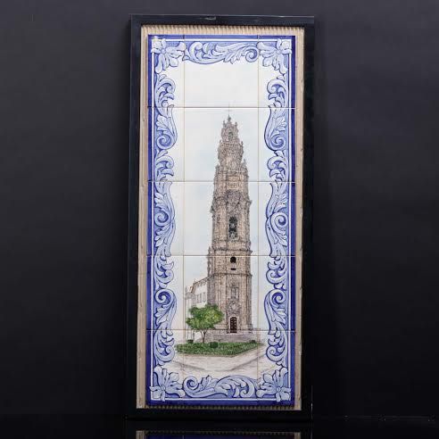 4 Azulejos antigos ( Painel )